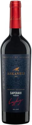 Вино красное сухое «Askaneli Brothers Author's Collection Saperavi Premium» 2018 г.