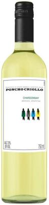 Вино белое сухое «Poncho Criollo Chardonnay»