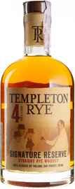 Виски американский «Templeton Rye Signature Reserve 4 Years Old»