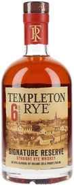 Виски американский «Templeton Rye Signature Reserve 6 Years Old»