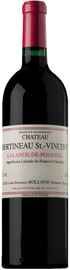 Вино красное сухое «Chateau Bertineau Saint Vincent» 2007 г.