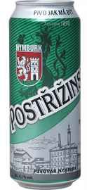 Пиво «Postrizinske Vycepni Svetle» в жестяной банке