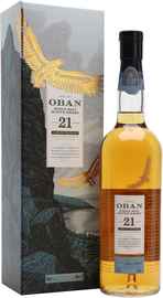 Виски шотландский «Oban 21 Year Old» в подарочной упаковке