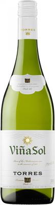 Вино белое сухое «Torres Vina Sol, 0.75 л» 2020 г.