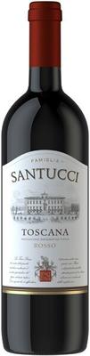 Вино красное сухое «Famiglia Santucci Toscana Rosso» 2019 г.