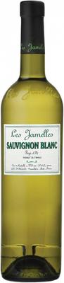 Вино белое сухое «Les Jamelles Sauvignon Blanc» 2020 г.