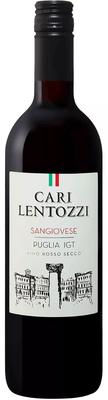 Вино красное сухое «Cari Lentozzi Sangiovese» 2020 г.