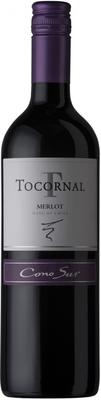 Вино столовое красное полусухое «Cono Sur Tocornal Merlot»