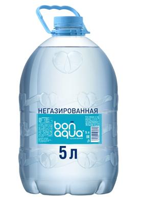 Вода негазированная «BonAqua, 5 л» пластик