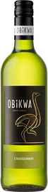 Вино белое полусухое «Obikwa Chardonnay» 2021 г.
