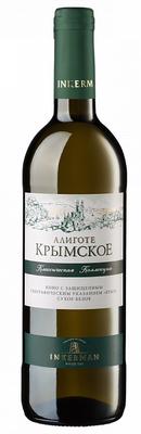 Вино столовое белое сухое «Алиготе Крымское»