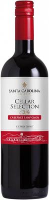 Вино красное полусухое «Cellar Selection Cabernet Sauvignon Santa Carolina» 2020 г.
