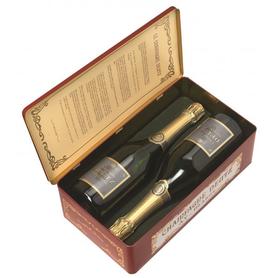 Шампанское белое брют «Deutz Classic Pierret Brut» в металлической подарочной упаковке с 2-мя бутылками
