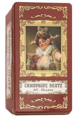 Шампанское белое брют «Deutz Classic Pierret Brut» в металлической подарочной упаковке с 2-мя бутылками