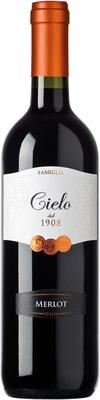 Вино красное полусухое «Cielo e Terra Merlot, 0.75 л» 2020 г.