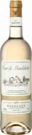 Вино белое сухое «Tour de Mandelotte Bordeaux Blanc Sec» 2020 г.