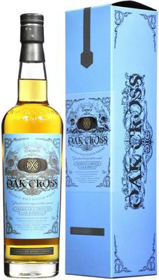 Виски шотландский «Oak Cross» в подарочной упаковке