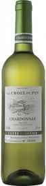 Вино белое сухое «La Croix du Pin Chardonnay» 2020 г.