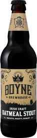 Пиво темное нефильтрованное «Boyne Irish Craft Oatmeal Stout»