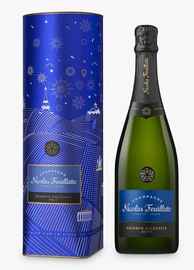Шампанское белое брют «Nicolas Feuillatte Brut Reserve» в металлической тубе