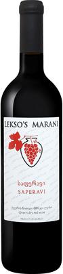 Вино красное сухое «Lekso's Marani Saperavii Qvevri Batono»