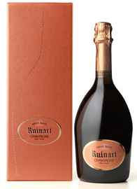 Шампанское розовое брют «Ruinart Rose» выдержанное, в подарочной упаковке