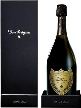 Шампанское белое брют «Dom Perignon 2003» в подарочной упаковке