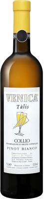 Вино белое сухое «Talis Pinot Bianco Collio Venica & Venica» 2020 г.