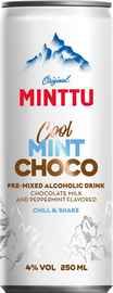 Слабоалкогольный напиток «Minttu Cool Mint Choco» в жестяной банке