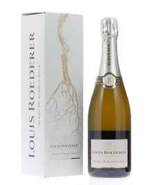Шампанское белое брют «Louis Roederer Brut Blanc de Blancs» 2014 г., в подарочной упаковке