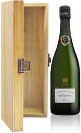Шампанское белое брют «Bollinger Grande Annee» 2000 г., деревянная подарочная упаковка