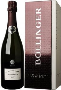 Шампанское розовое брют «Bollinger Grande Annee» 2004 г., подарочная упаковка