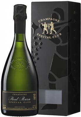 Вино игристое белое брют «Special Club Brut Grand Cru Bouzy Paul Bara» 2014 г., в подарочной упаковке