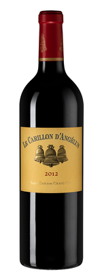 Вино красное сухое «Le Carillon de l'Angelus, 0.375 л» 2012 г.