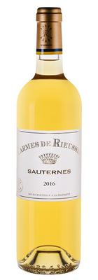 Вино белое сладкое «Carmes de Rieussec» 2016 г.