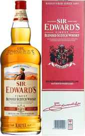 Виски шотландский «Sir Edward's» в подарочной упаковке