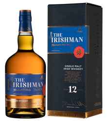 Виски ирландский «The Irishman 12 Years Old Single Malt» в подарочной упаковке
