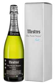 Вино игристое белое сухое «Mestres Clos Nostre Senyor Gran Reserva» 2009 г., в подарочной упаковке