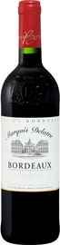 Вино красное сухое «Marquis Delatre Bordeaux Duprat Freres» 2020 г.