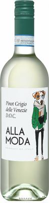 Вино белое сухое «Alla Moda Pinot Grigio delle Venezie» 2021 г.