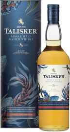 Виски шотландский «Talisker 8 Years Old» в тубе