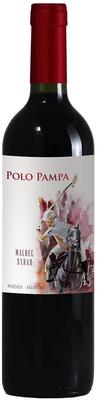 Вино красное сухое «Polo Pampa Malbec-Syrah» 2020 г.
