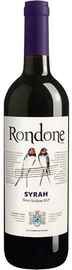 Вино красное сухое «Rondone Syrah Terre Siciliane» 2019 г.