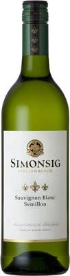 Вино белое сухое «Simonsig Sauvignon Blanc-Semillon» 2021 г.