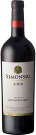 Вино красное сухое «Simonsig Cabernet Sauvignon» 2018 г.