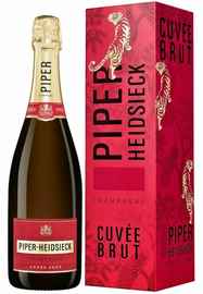 Шампанское белое брют «Piper-Heidsieck Year of the Tiger Brut» 2017 г., в подарочной упаковке