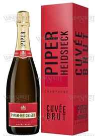 Шампанское белое брют «Piper-Heidsieck Brut» 2016 г., в подарочной упаковке