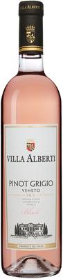Вино розовое сухое «Villa Alberti Pinot Grigio Blush delle Venezie» 2020 г.