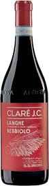 Вино красное сухое «G.D.Vajra Clare J.C. Lange Nebbiolo» 2020 г.