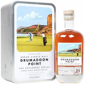 Виски шотландский «Arran Drumadoon Point» серия Эксплорер, в металлической подарочной упаковке